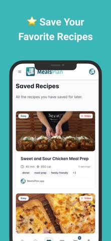 MealsPlan: Weekly Meal Planner Screenshot 7 of 7