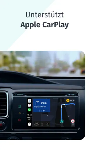 Screenshot von HERE WeGo Karten & Navigation auf dem iPhone 9