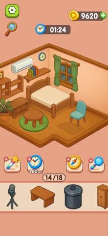 Cozy Design Room: Sticker Home iPhone screenshot