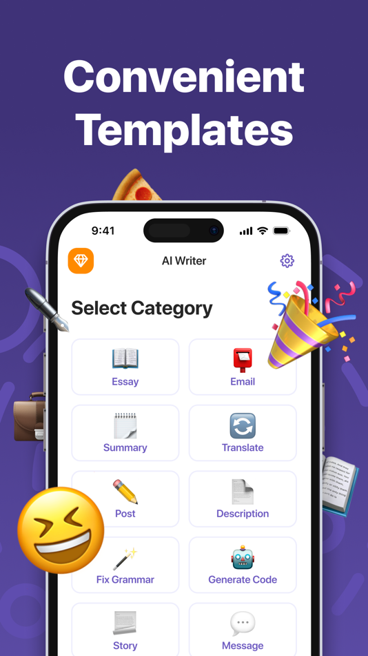 #2. Essay Writer - AI Writing App (iOS) 由: Apps Labs