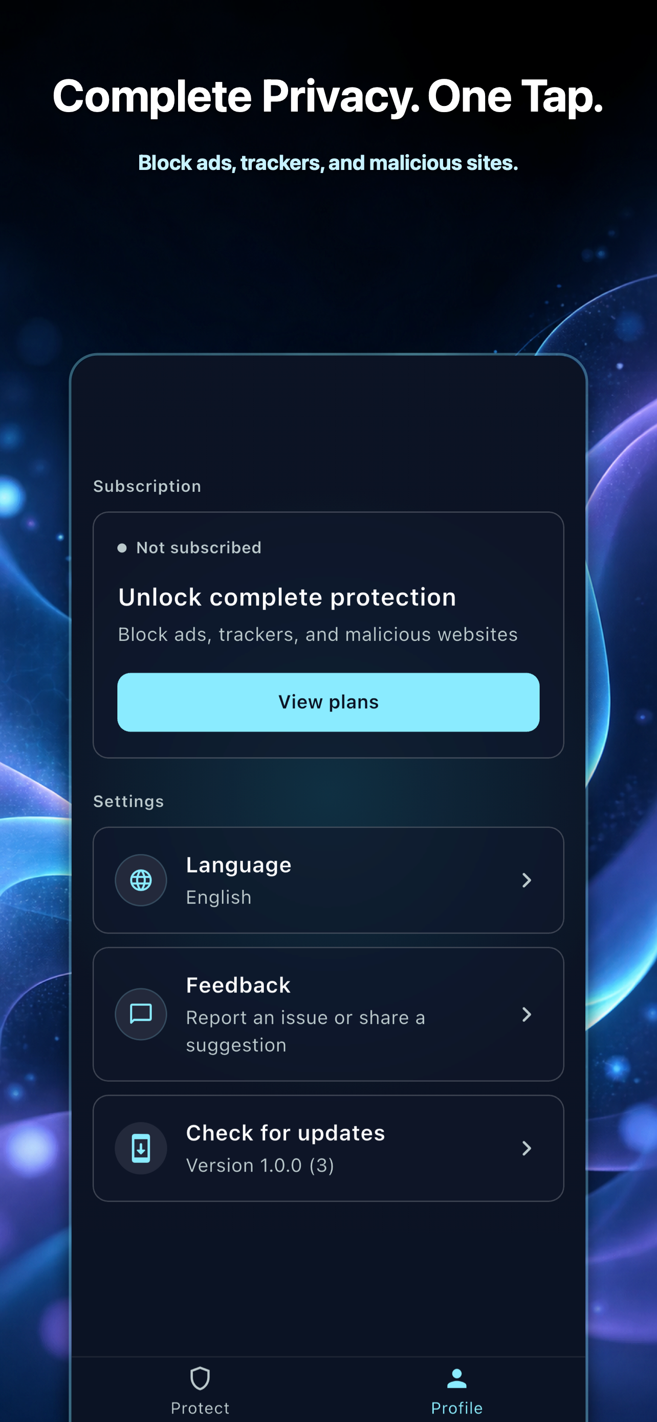 AdMute - Ads Off. Privacy On. screenshot 3