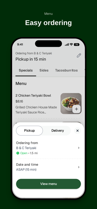 B & C Teriyaki Screenshot 3 of 6