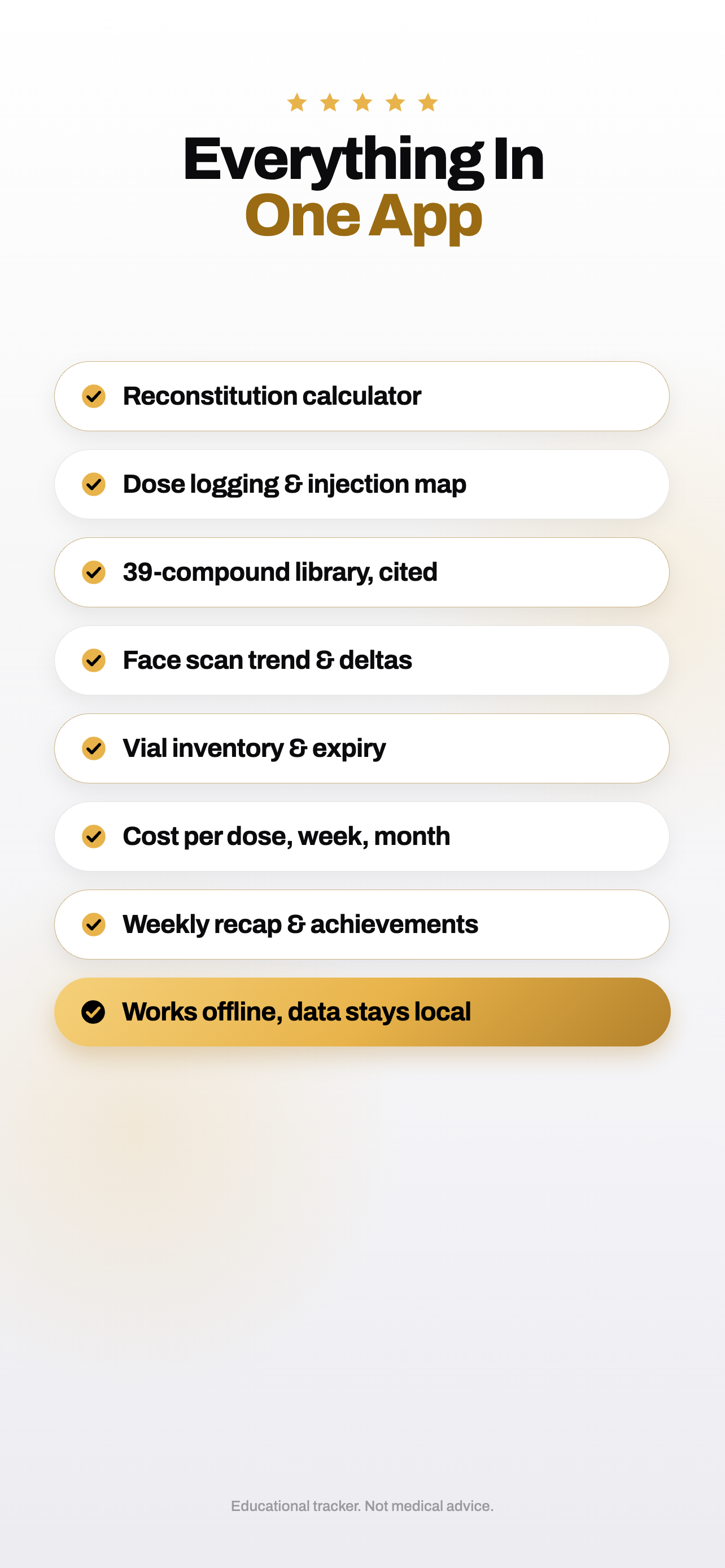 Peptide AI: Me Again GLP1 screenshot 2