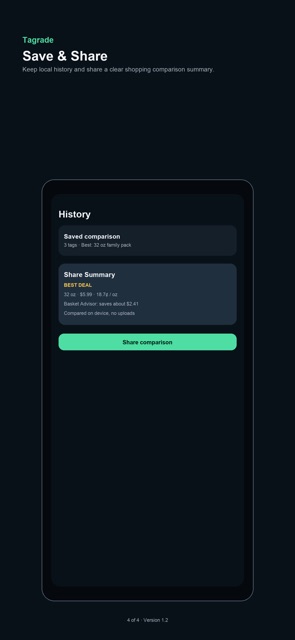 Tagrade screenshot 7