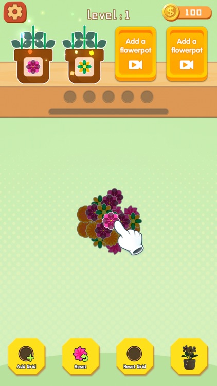 Blossom Jam Matching Puzzle