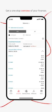UBS Wealth Managementのスクリーンショット（2/4）
