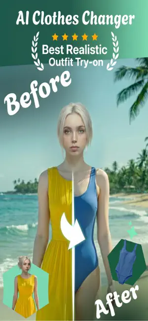 AI Clothes Changer : Kombinlio screenshot 1
