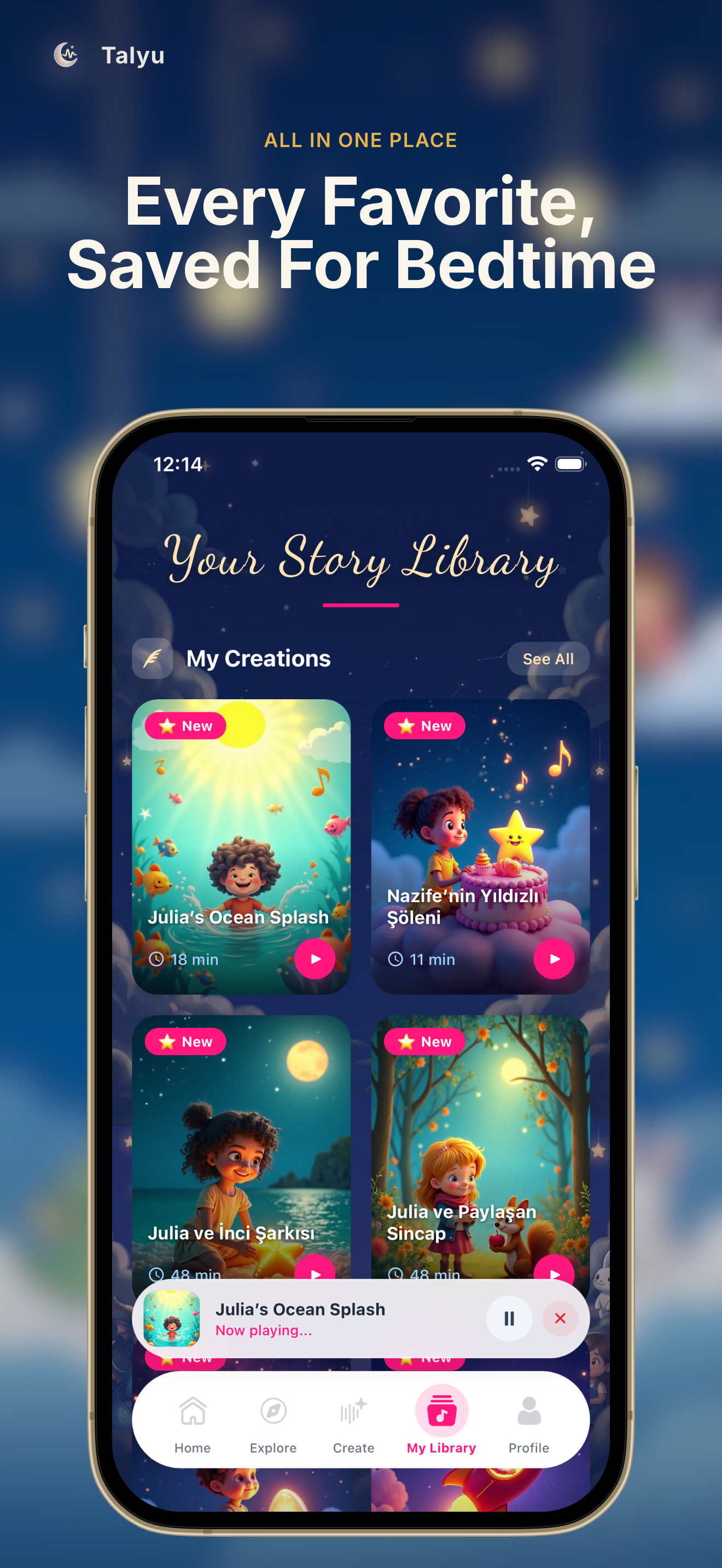 Talyu: Bedtime Stories & Songs screenshot 6
