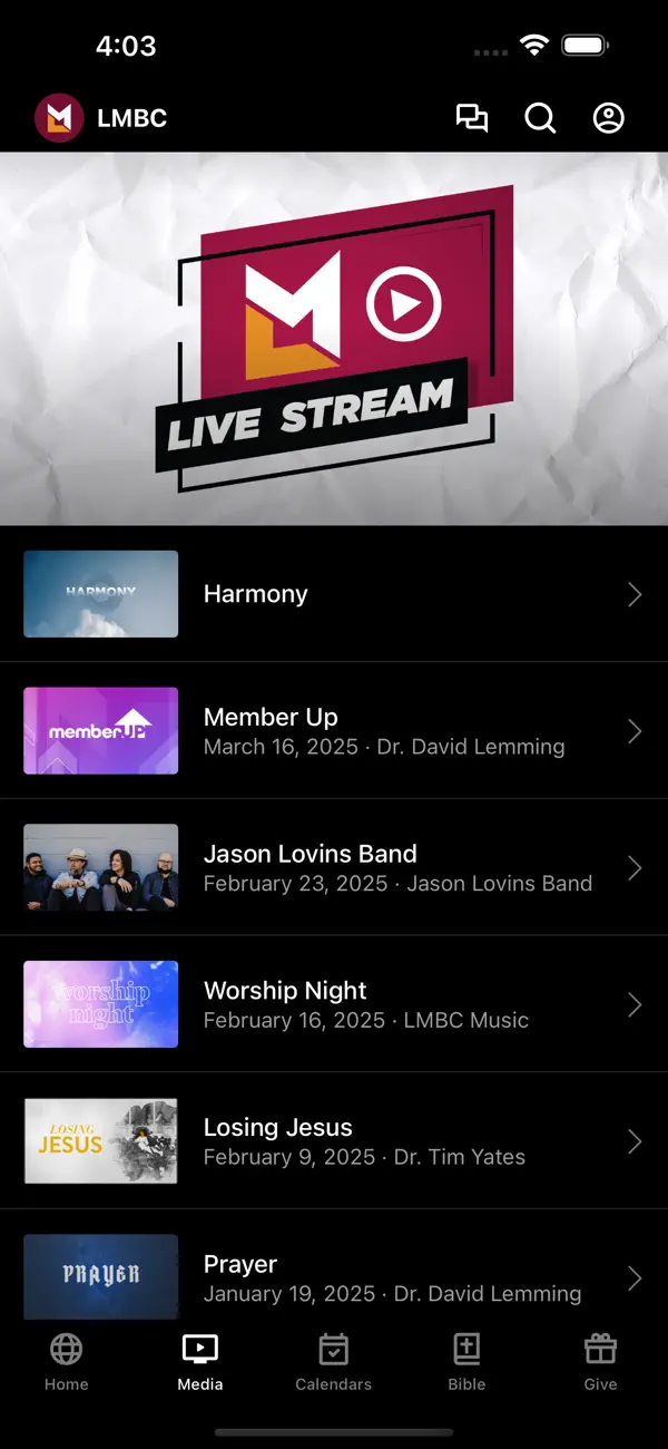 Screenshot #2 pour Lewis Memorial Baptist Church