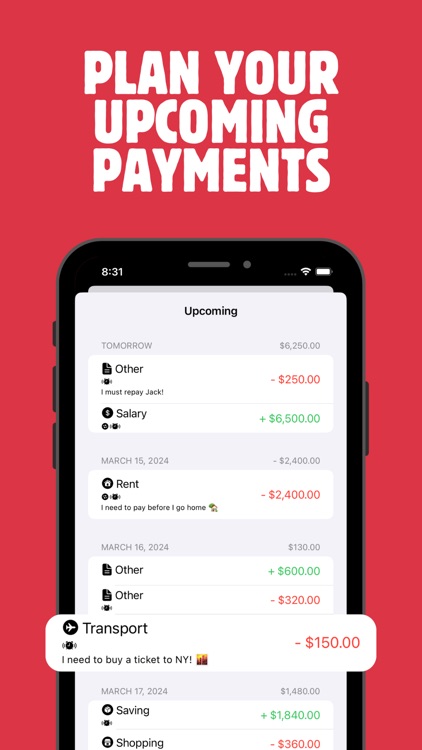 Budger - Money Tracker screenshot-4