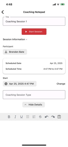 Coaching Loft screenshot