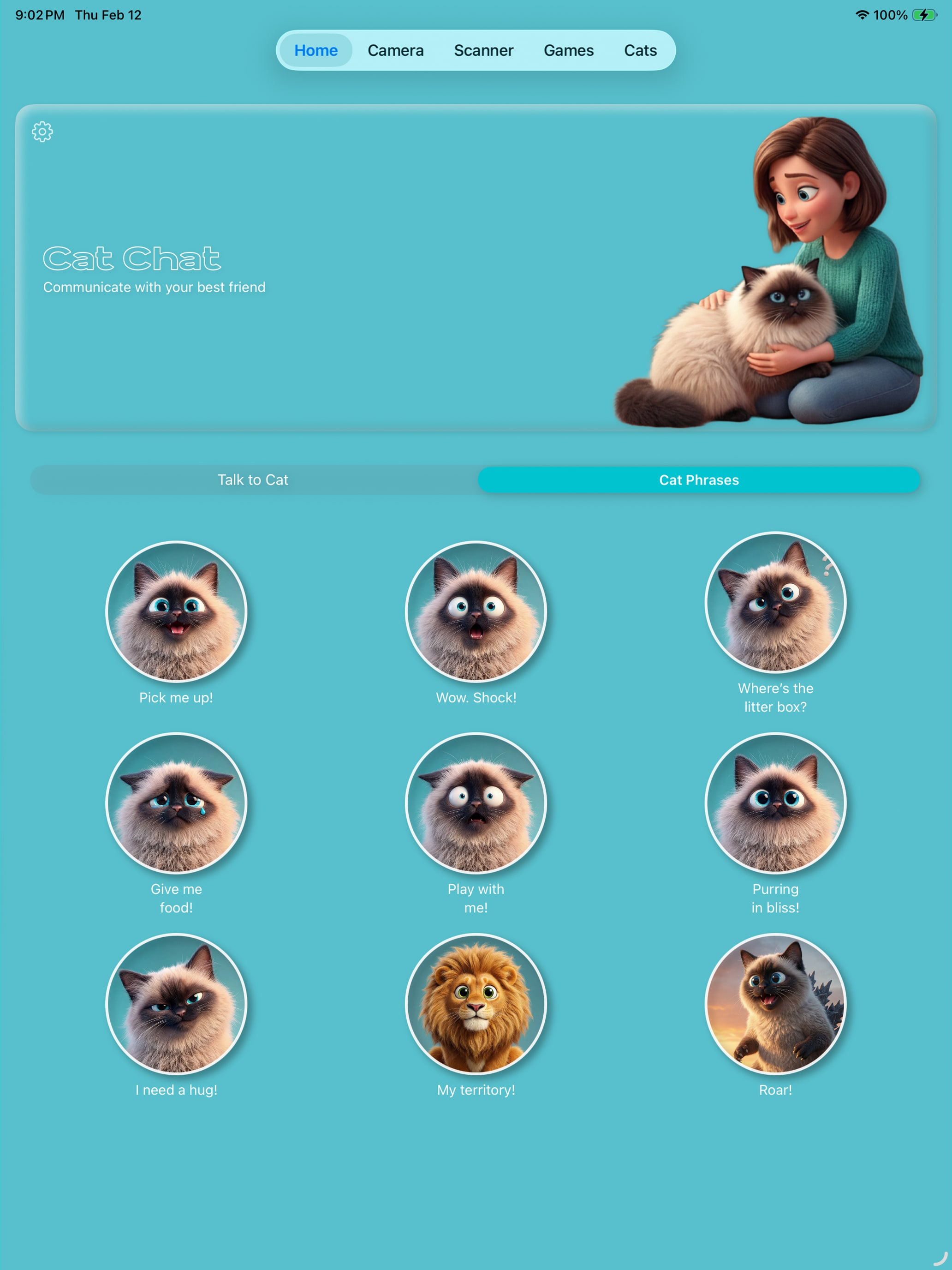 CatChat: Translator & Scanner