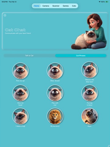 CatChat: Translator & Scanner iPad screenshot