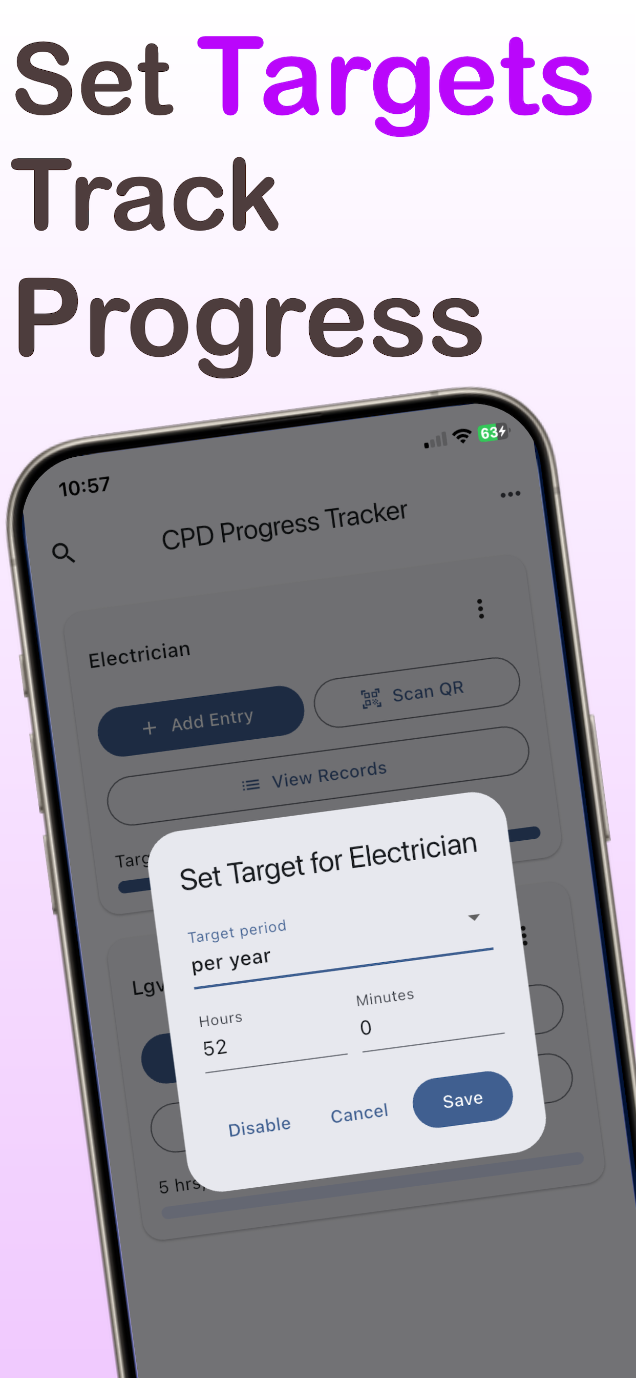 CPD Progress Tracker screenshot 3