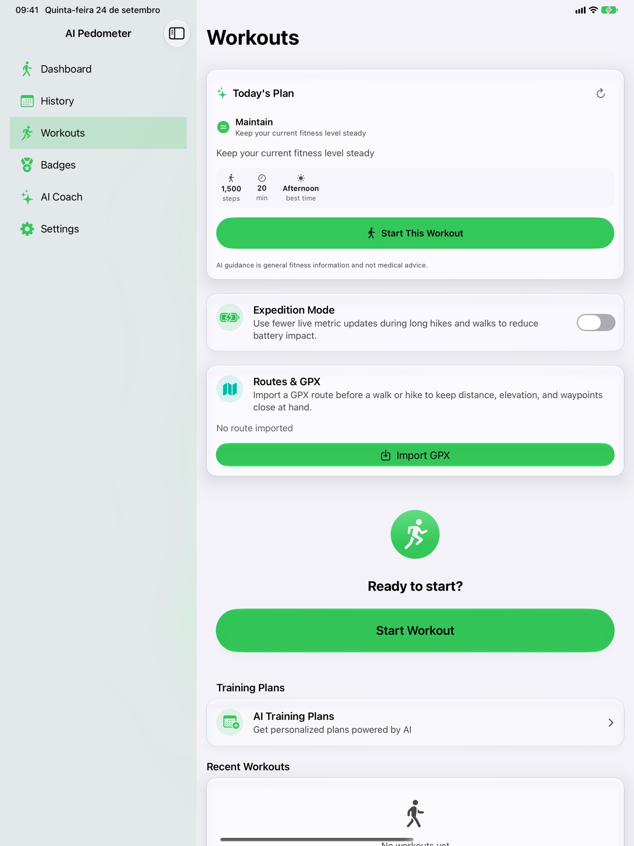 Screenshot 10 of AIPedometer