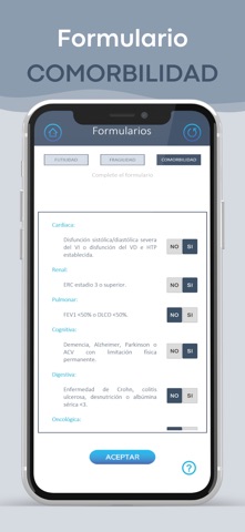 FFC-TAVI Score screenshot