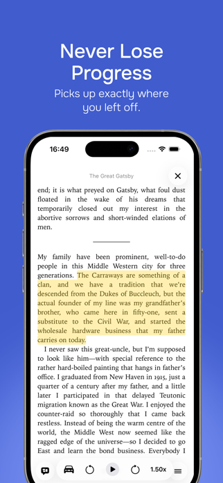 EchoRead: Audio Ebook Reader Screenshot 4 of 4