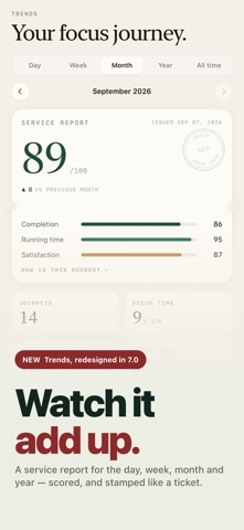 Focus Train: Pomodoro Timer Screenshot 7 of 9