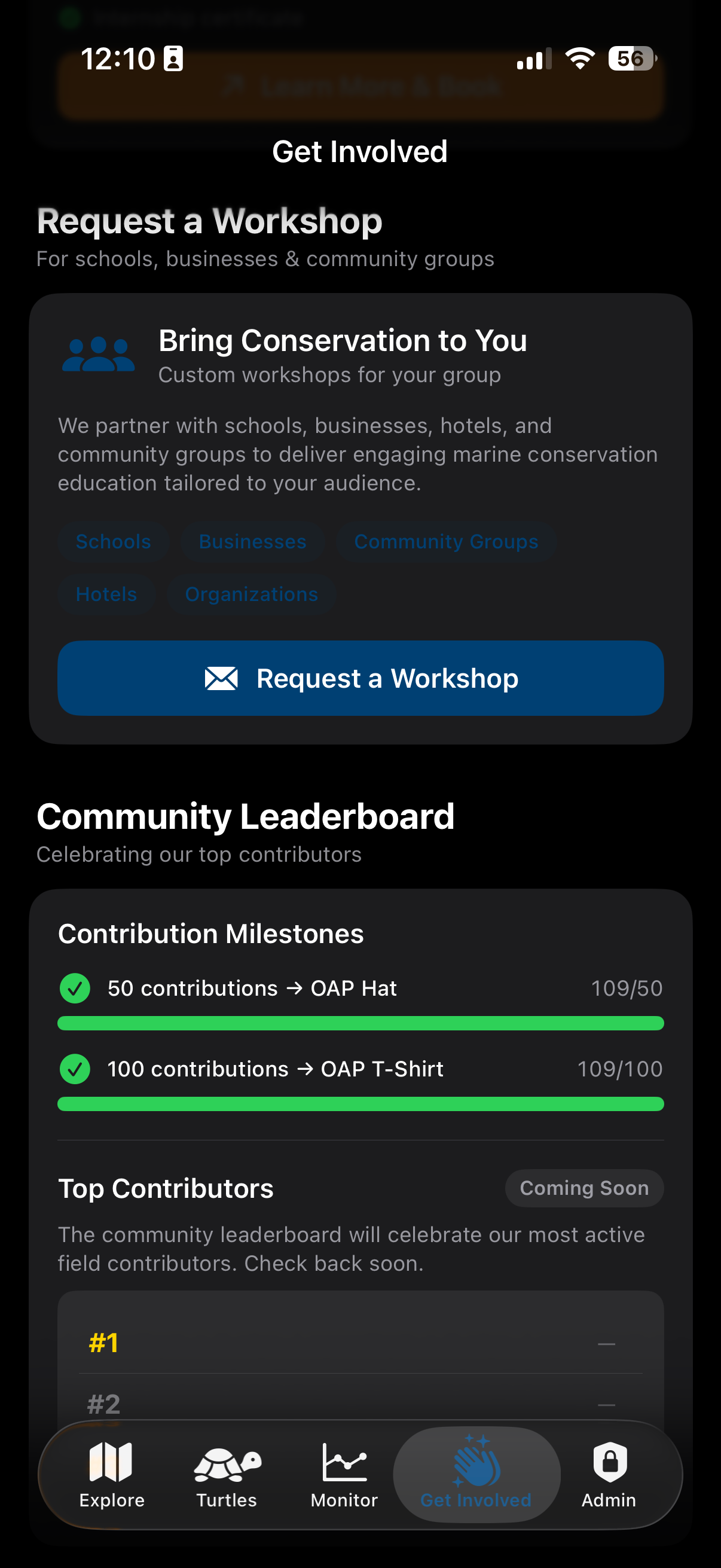 Ocean Alliance Project screenshot 5