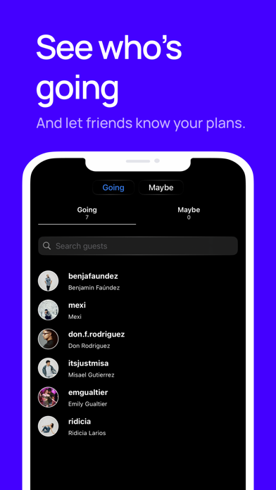 Baile Flo iPhone screenshot 3 - Social Networking app