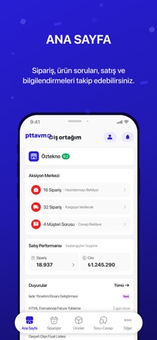 Pttavm İş Ortağım 스크린샷 2