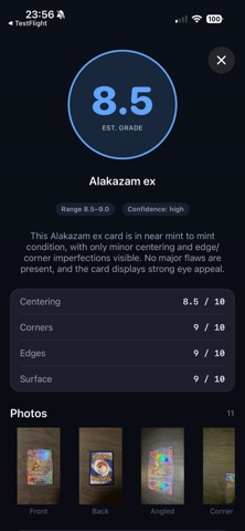 TCG Radar - Poke Scanner iPhone screenshot