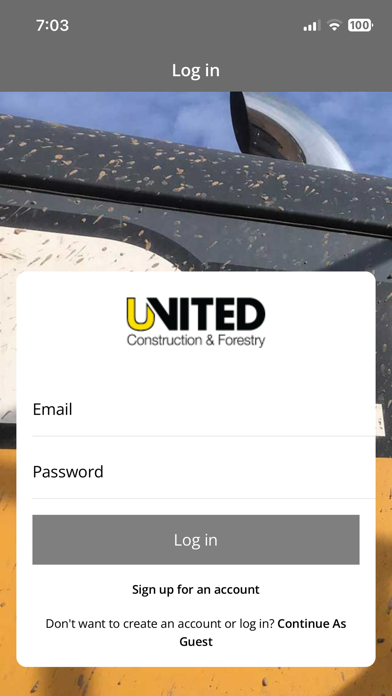 United Construction & Forestry Screenshot
