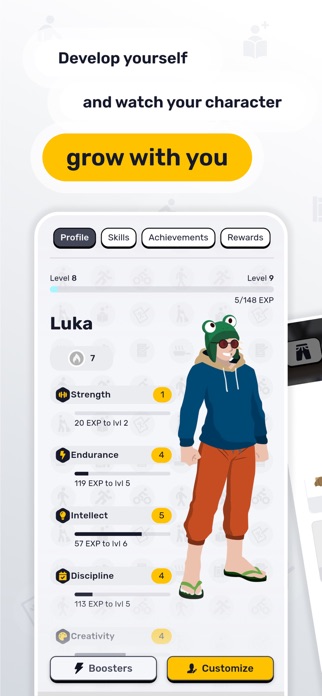 Skillix: Habit RPG & Builder Screenshot 3 of 9
