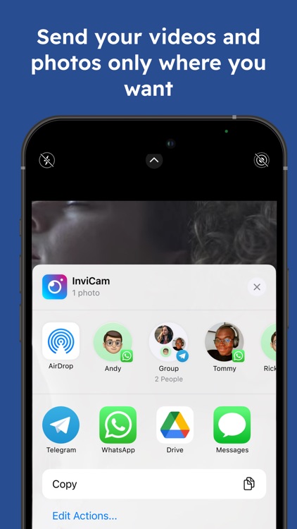InviCam－Black Screen Camera screenshot-4