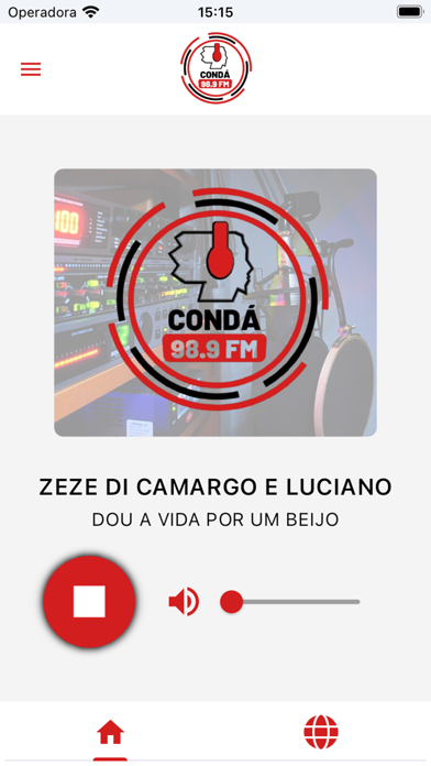 Rádio Condá FM 98.9 Screenshot