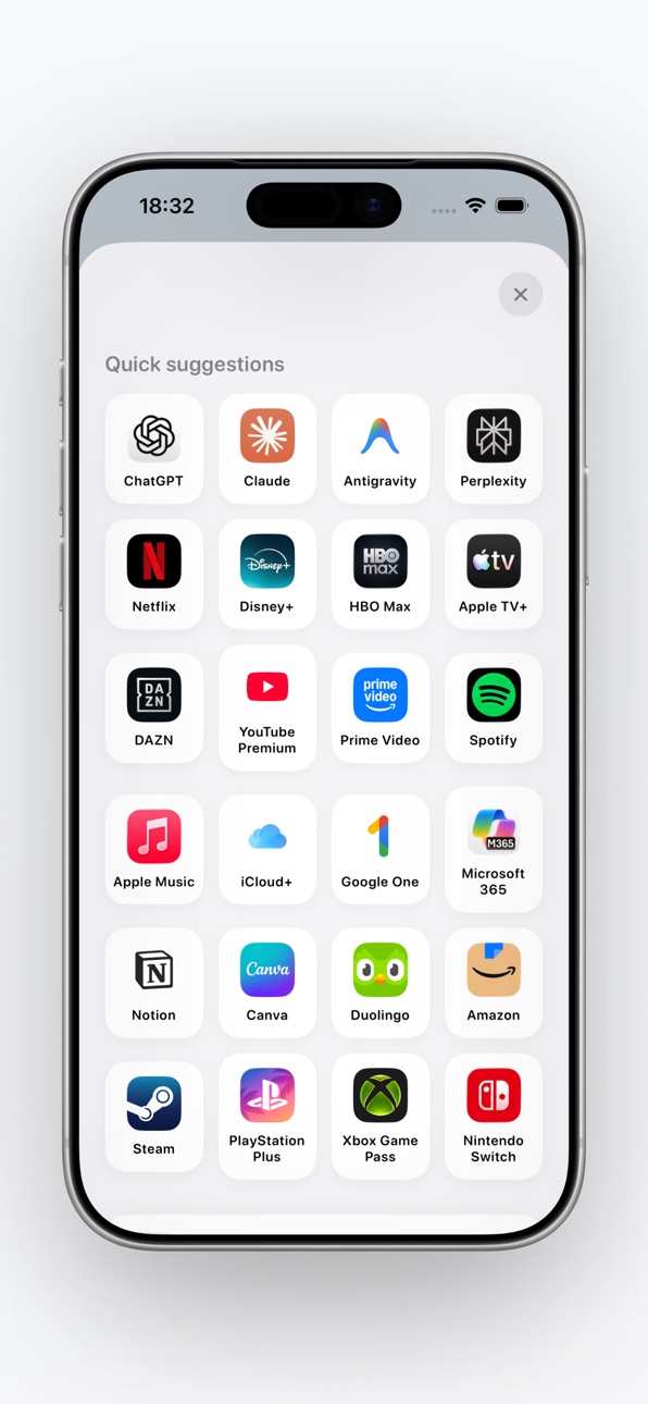 iPhone screenshot