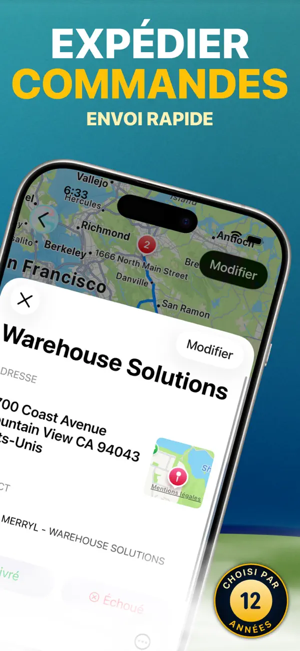 Screenshot #3 pour Planificateur de Route+