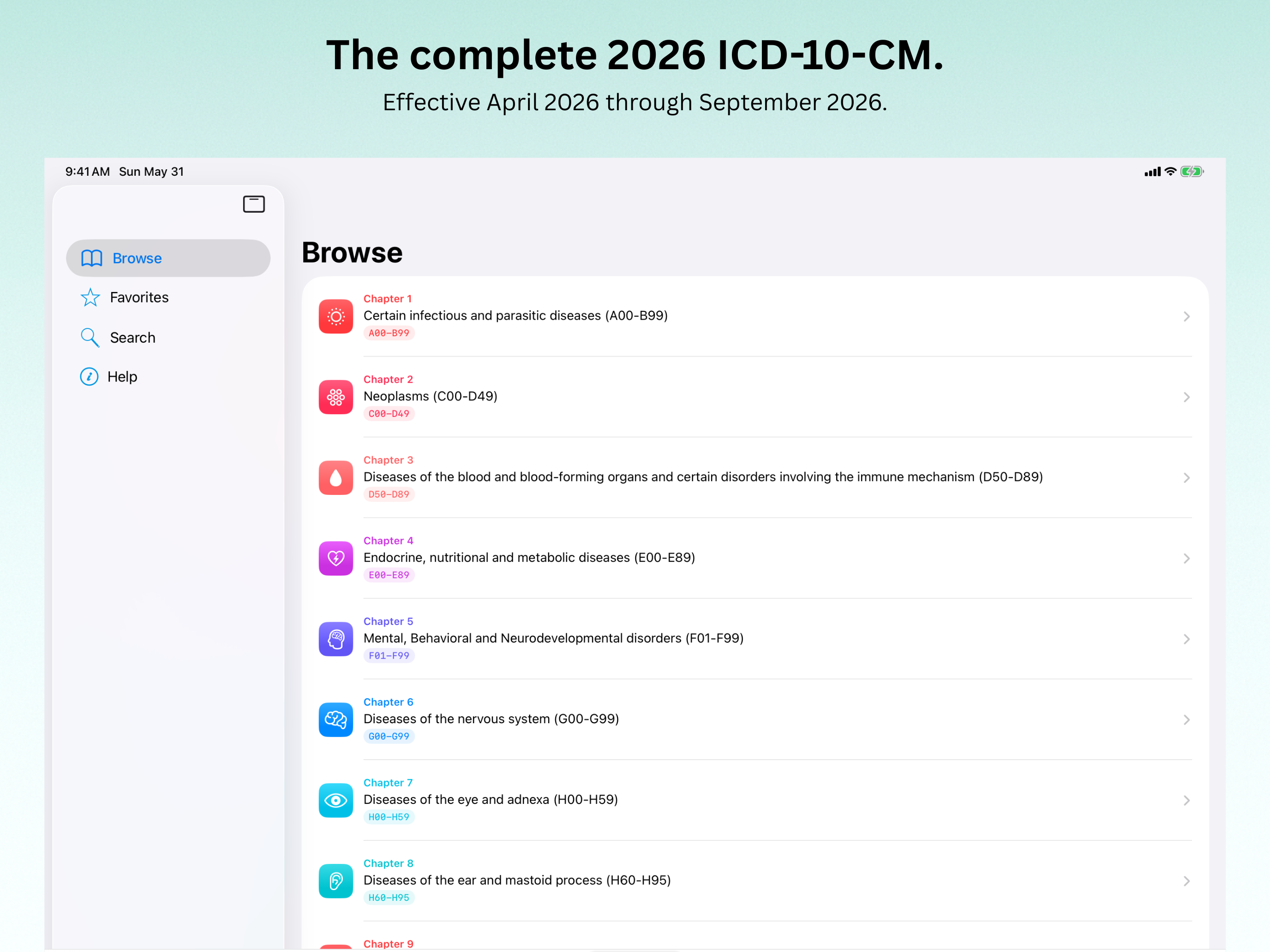 ICD 10 2026 screenshot 12