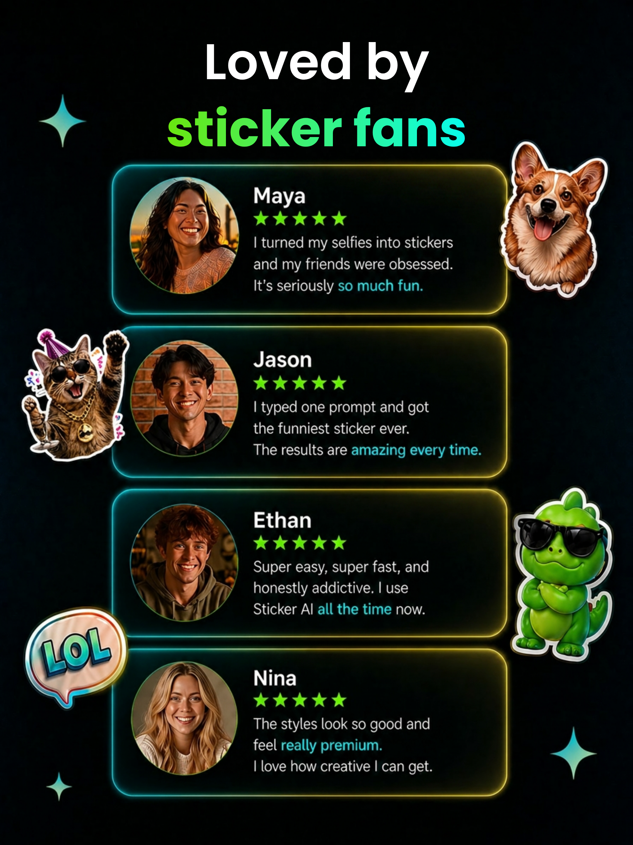 AI Sticker Maker: Keyboard screenshot 12