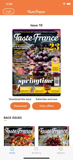 Taste of France Magazine screenshot 1