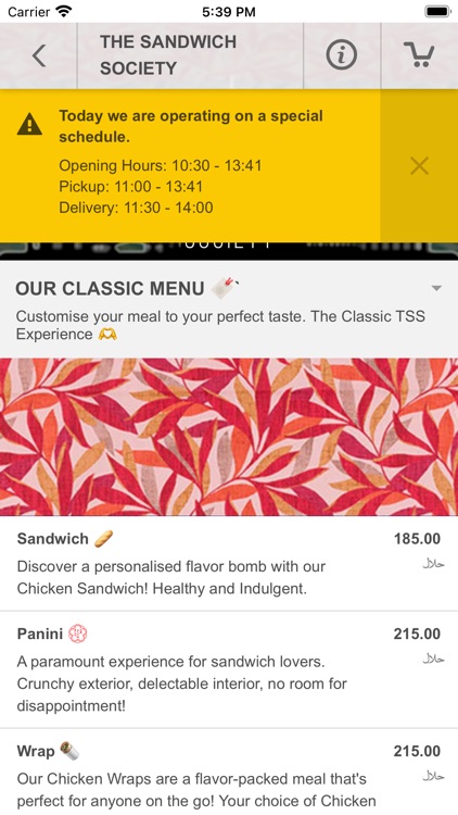 The Sandwich Society