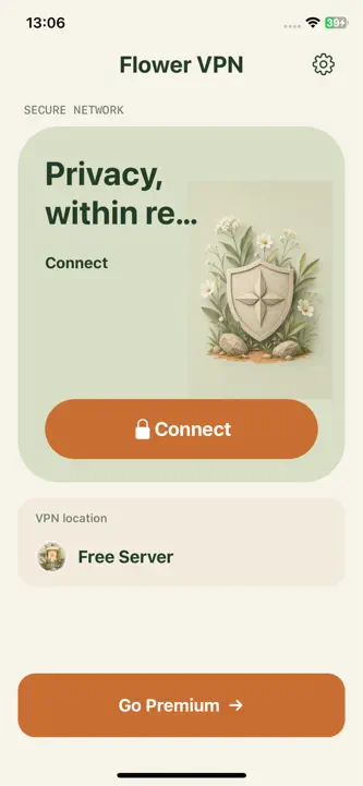 VPN - Flower VPN screenshot 2