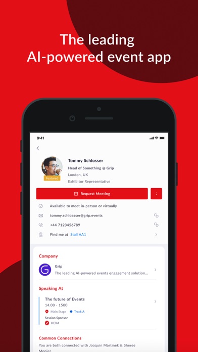 Conference News Events Screenshot