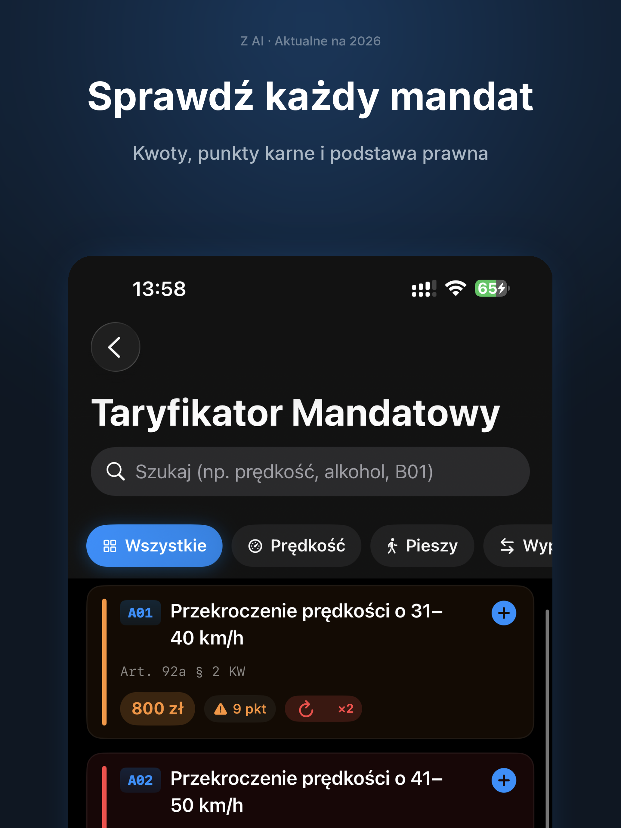 Prawo Jazdy & Taryfikator screenshot 14