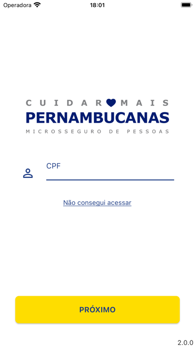 Cuidar Mais Pernambucanas Screenshot