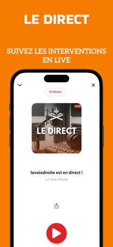 La Voie Droite iPhone screenshot