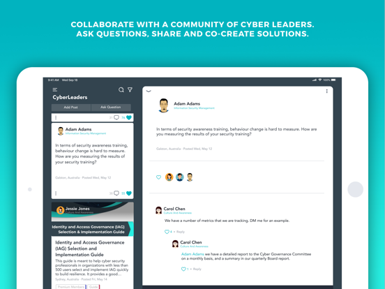 Screenshot #4 pour Cyber Leadership Hub