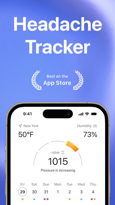Barometric Pressure: Migraine Screenshot