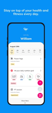 GravFitt Academy app screenshot 2