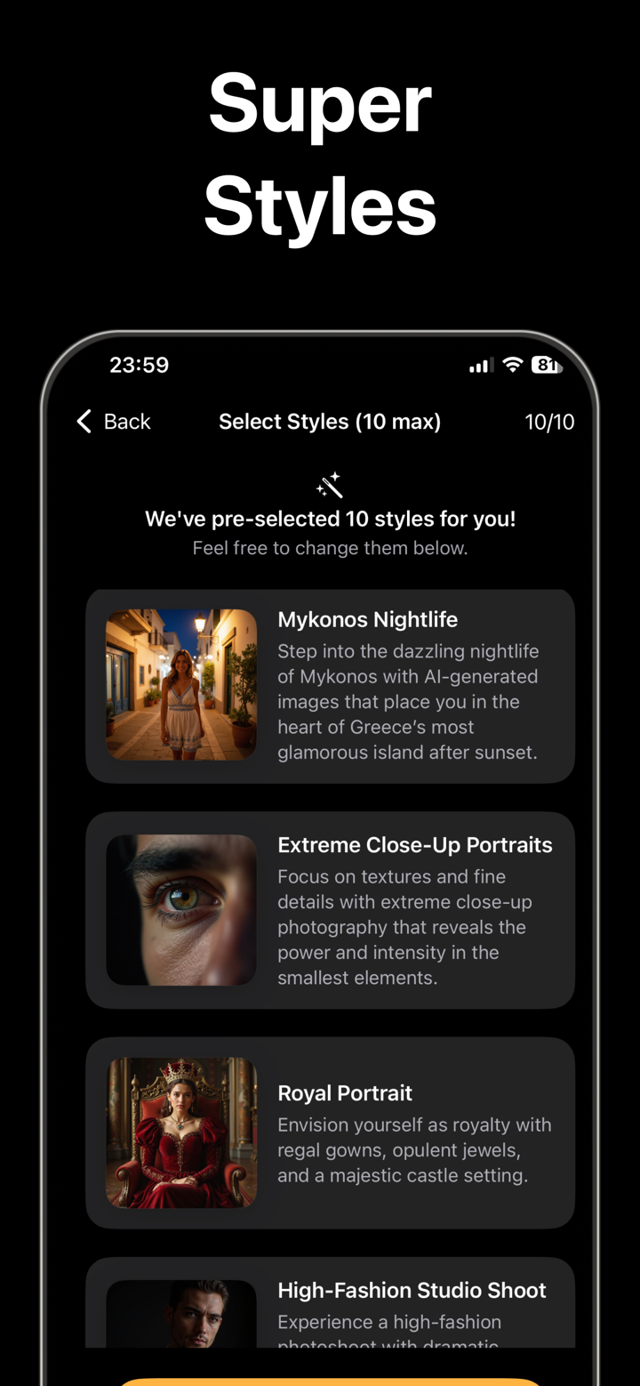 AI Professional Headshot・Visia screenshot 4