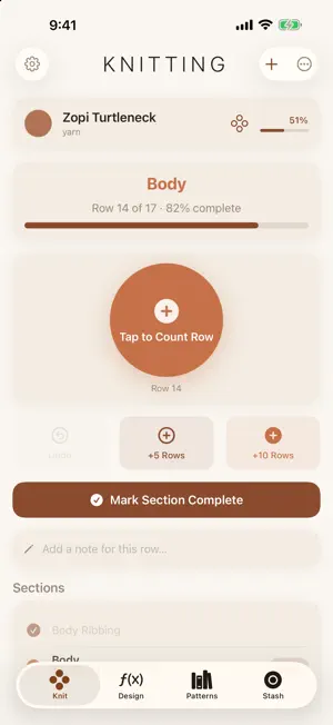 Skein: Knitting Pattern Design screenshot 2