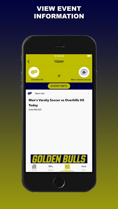 Golden Bulls Athletics Screenshot