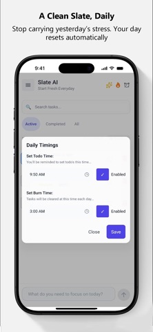 Slate AI: Daily Focus Planner Screenshot 2 of 6