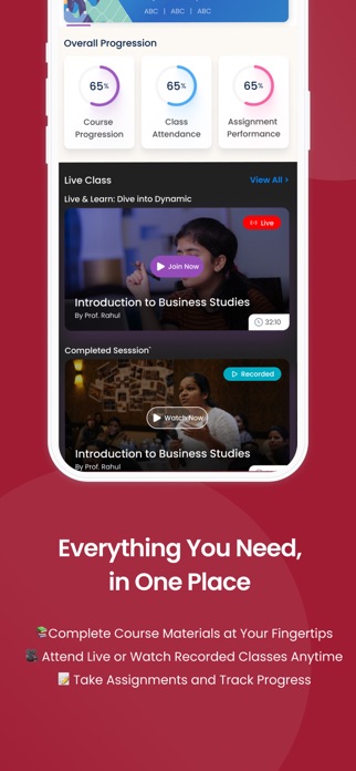 D Y Patil Learner App Screenshot 2 of 4