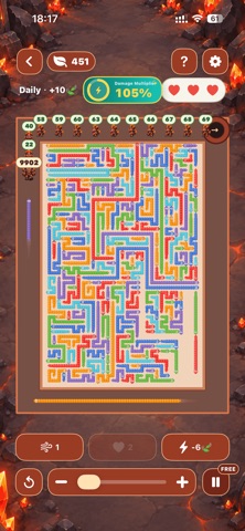 Arrow Rush: No ADS Snake Game Screenshot 1 of 4